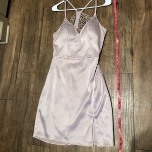 Beautiful mini dress - Blush color.